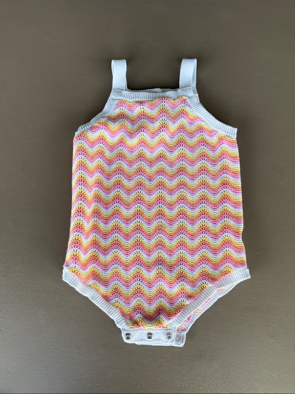 Janie and Jack crochet baby one piece size 12-18m